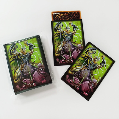 カスタム遊戯王アート カード スリーブ 62x89 mm Mtg デッキ プロテクター スリーブ