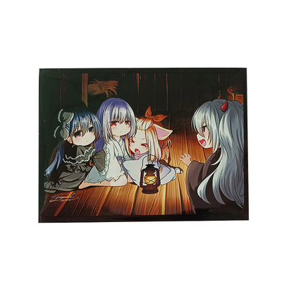 素敵な印刷アート カードスリーブ 67x92mm フィット 63x88mm アニメ カードスリーブ Cpp