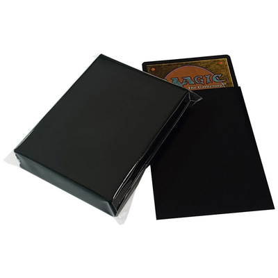 CPPのオレンジ質のマットの黒カードはMTGの保護66X91mm容易な混ぜにスリーブを付ける