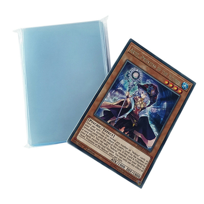 良質の明確なカードは56x82mm Catanの英国の主なボード ゲームの袖にスリーブを付ける
