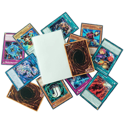 73x122mm Tarotのゲームの明確なカードは酸ポリ塩化ビニール自由なPP材料にスリーブを付ける