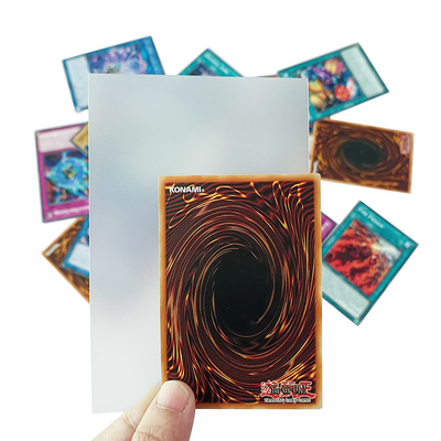 PPのDixit Mysteriumのゲーム カードのための明確なマット80 x 120のカードの袖