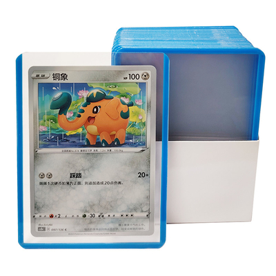 オーダーメイドロゴ PVC トップロードカード袖 35C トップロードカー用