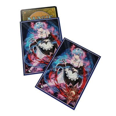 カスタム アート カード 袖 MTG Ptcg Tcg ゲーム カード 保護 袖