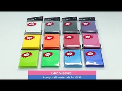 良質のゲーム カードはMTGの標準サイズ66x91mmの習慣無光沢色のトレーディング カードの袖にスリーブを付ける