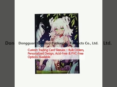 カスタム・トレードカード・スリーブ 批量注文,パーソナライズされたデザイン,酸性・PVC性のないオプション